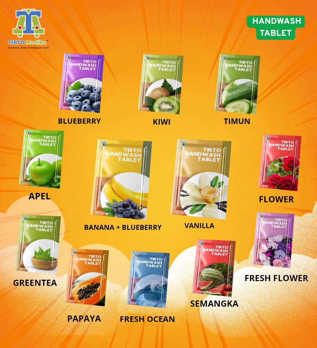 Handwash Aroma (Random) isi 10 Tablet