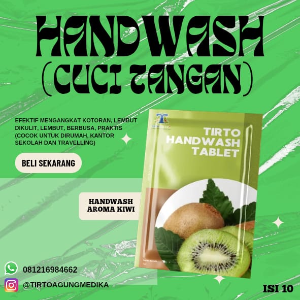 Handwash Kiwi isi 10 tablet