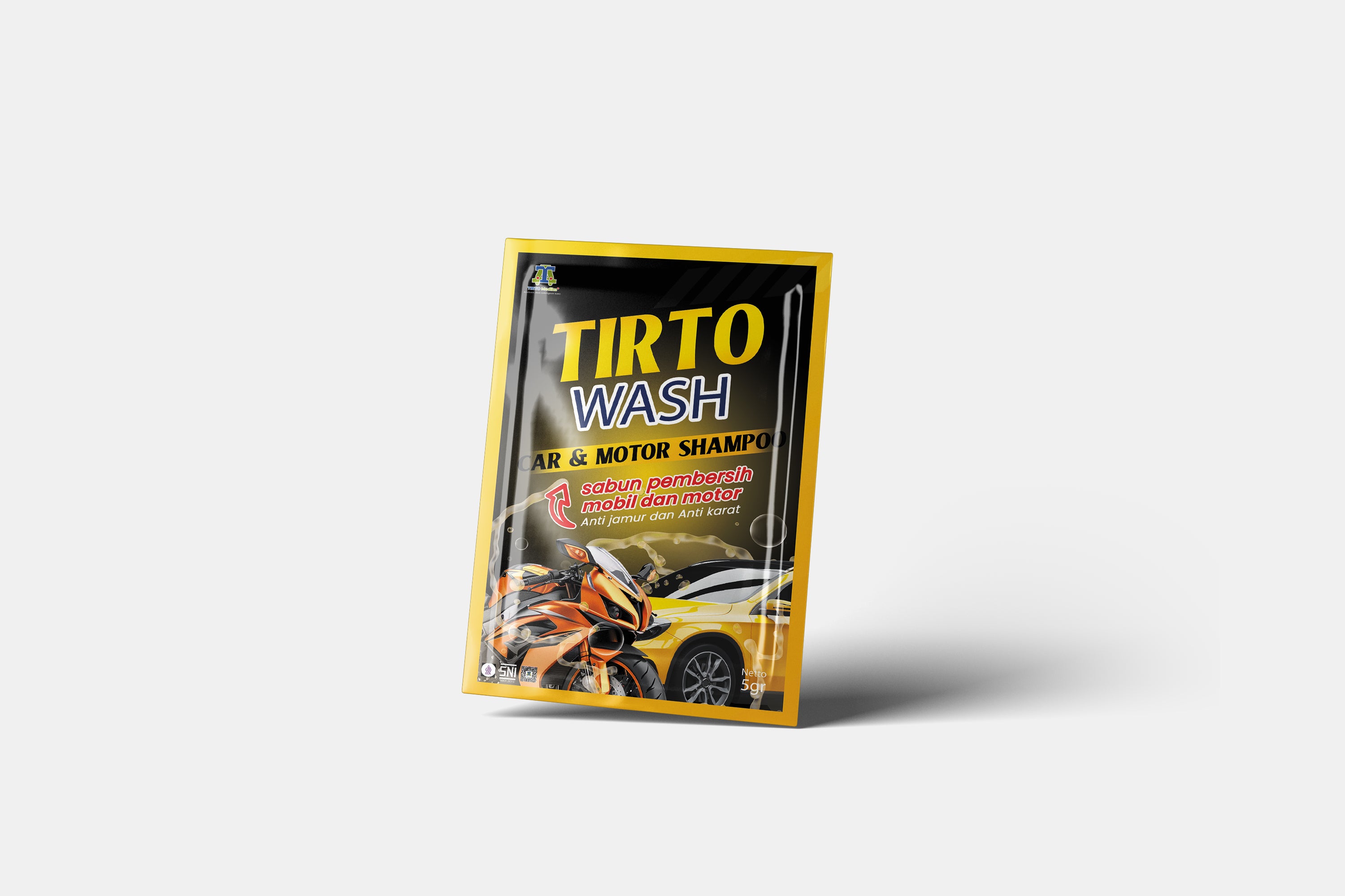 Car and Motor Shampoo Powder (Sabun Cuci Motor & Mobil) 35 gr & 10 gr