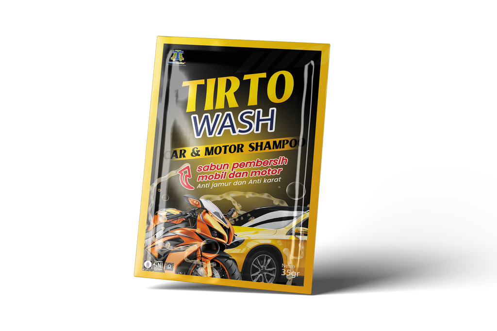 Car and Motor Shampoo Powder (Sabun Cuci Motor & Mobil) 35 gr & 10 gr