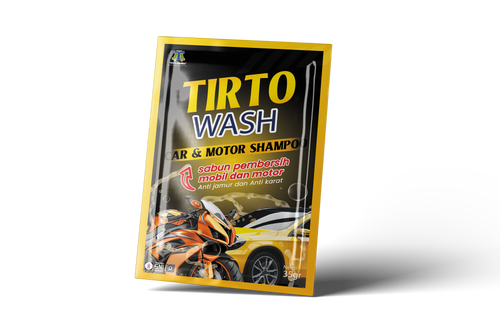 Car and Motor Shampoo Powder (Sabun Cuci Motor & Mobil) 35 gr & 10 gr