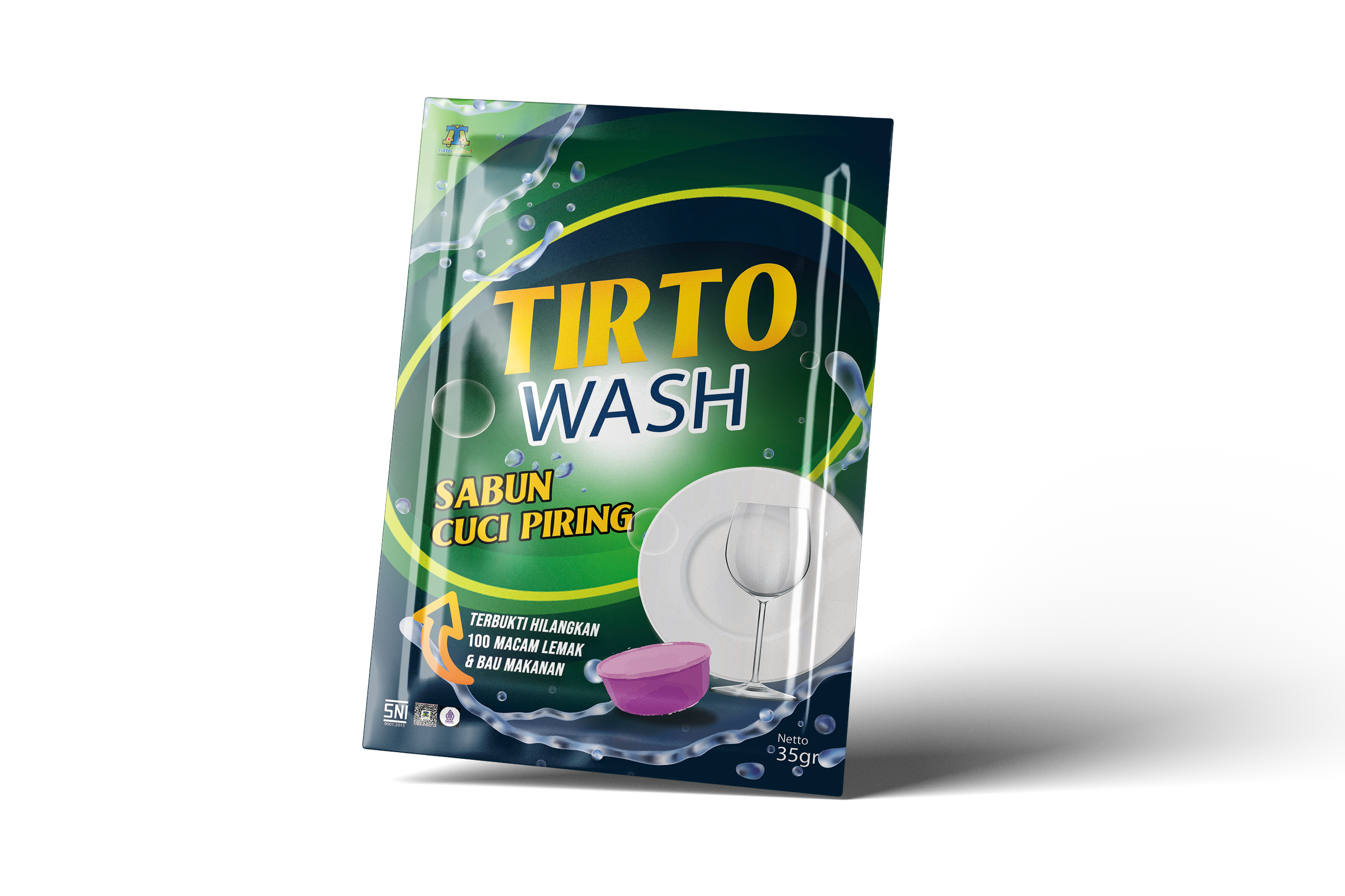 Dish Wash Powder (Sabun Cuci Piring) 35 gr & 10 gr